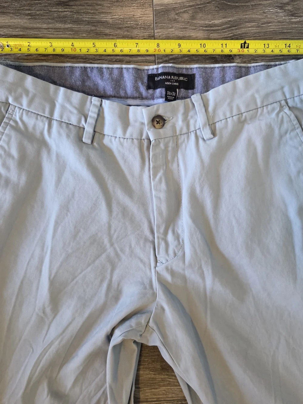 Banana Republic Light Gray Men's Chinos